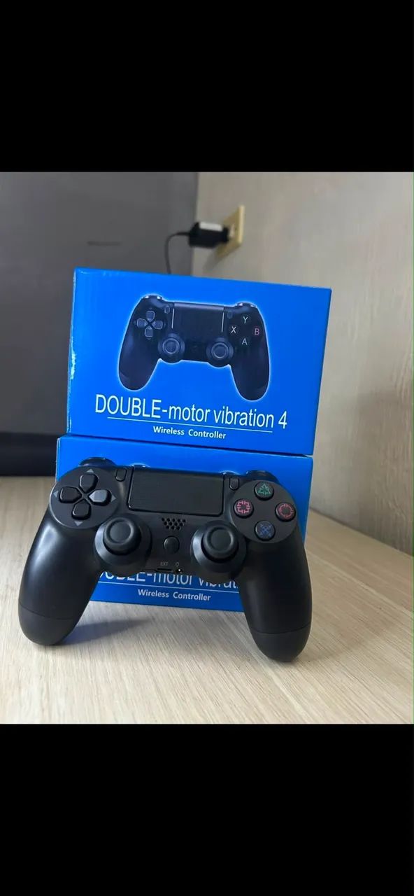 CONTROLE SEM FIO DUALSHOCK PARA PS4, PC, TV SMART E CELULAR ? - Foto 4