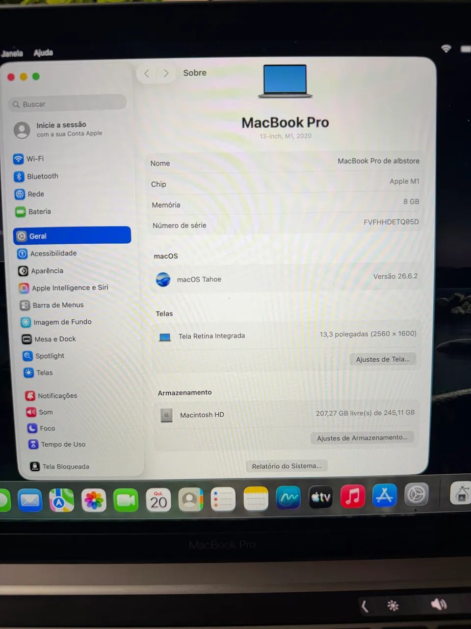 MACBOOK PRO M1 256/8GB + GARANTIA - Foto 2