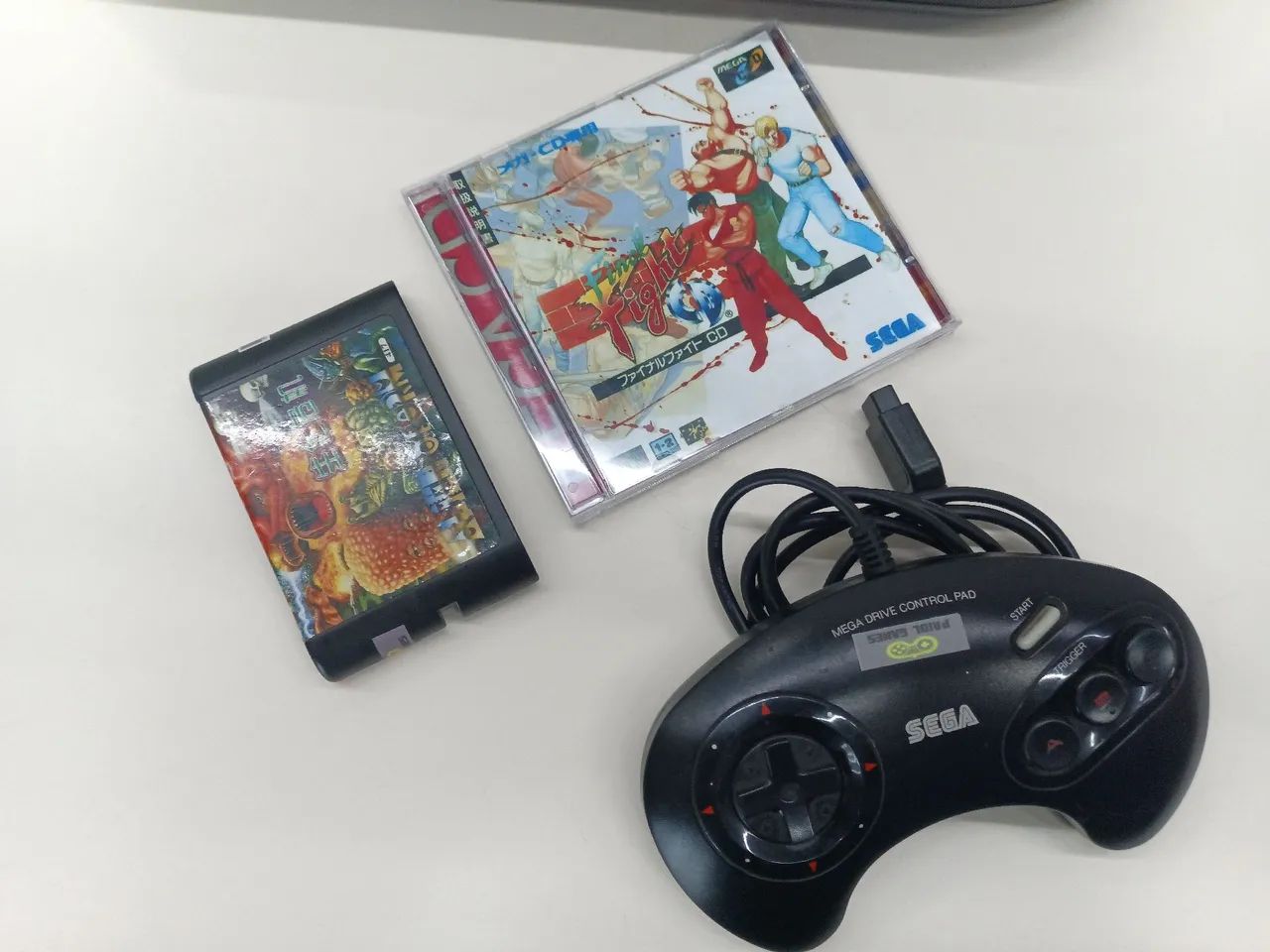 Mega drive 3 e Sega CD funcionando 100%  - Foto 3