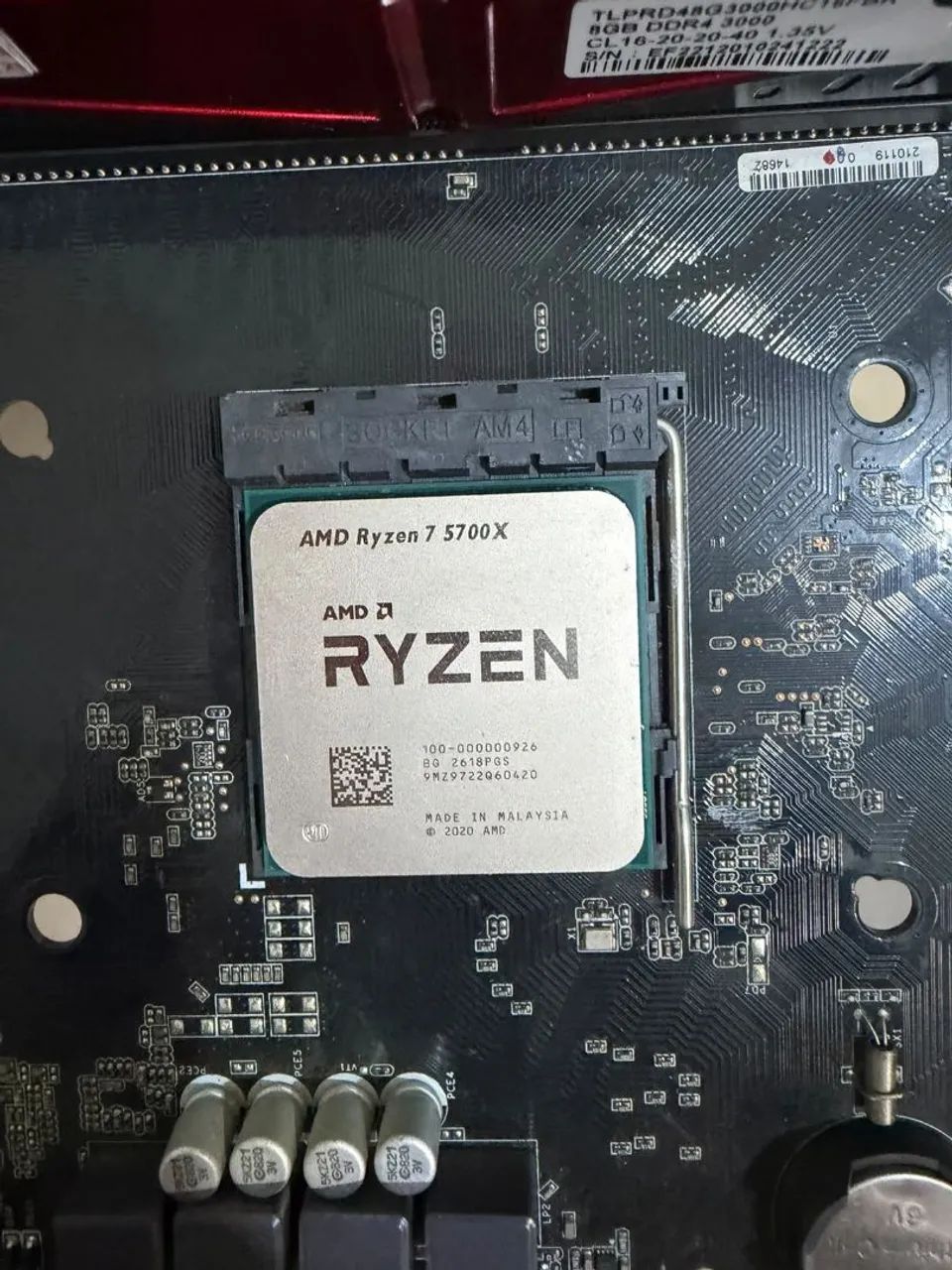 Ryzen 7 5700x Novo c/ 1 Ano de Garantia  - Foto 2