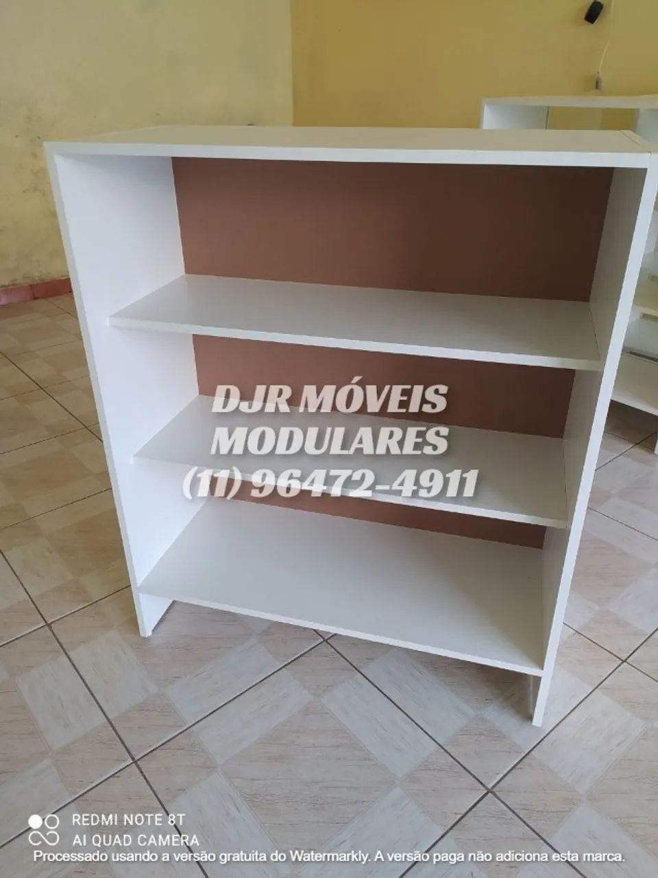 BALCÃO ATENDIMENTO COM PRATELEIRAS - NOVO - ENTREGA RÁPIDA