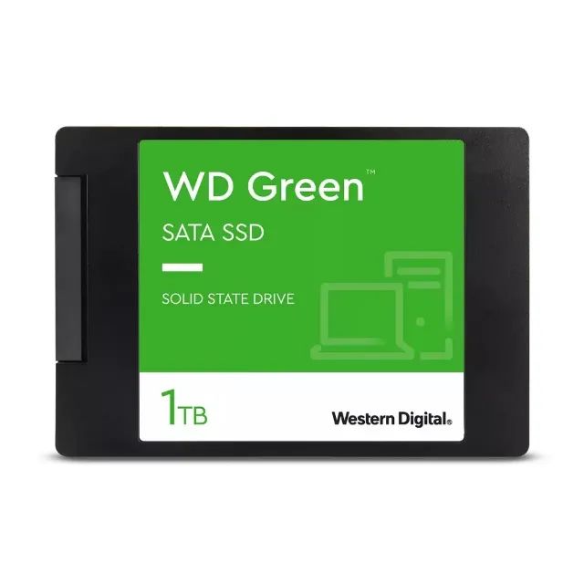 SSD WD 1TB Green, 2.5p, SATA 3 - Wds100t3g0a