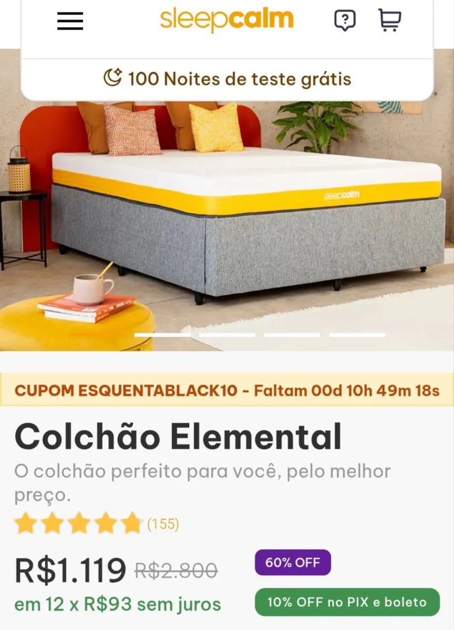 Colchão sleep calm  - Foto 5