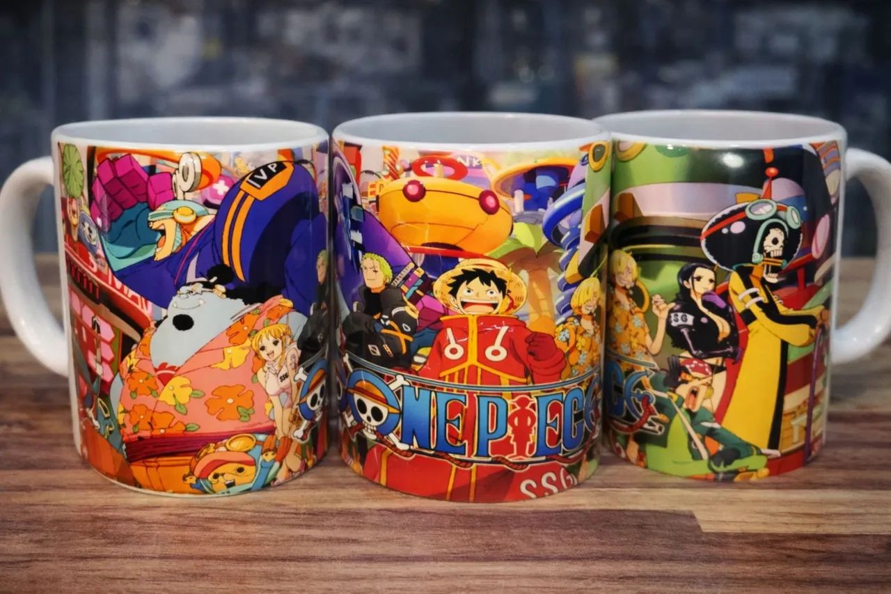 Caneca One Piece Cerâmica 325ml a Pronta Entrega