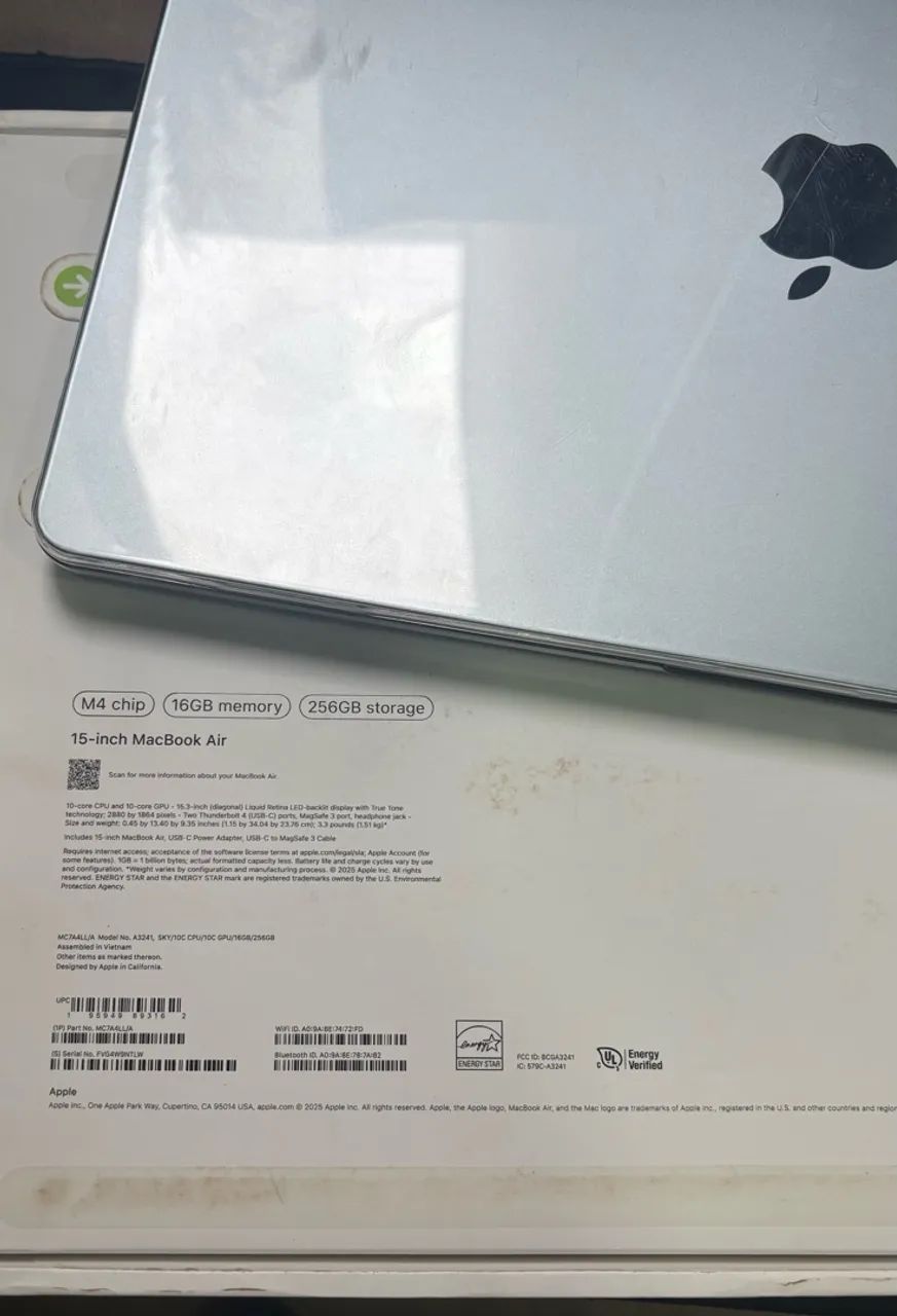 MacBook AIR M4 15? 256 - Foto 3