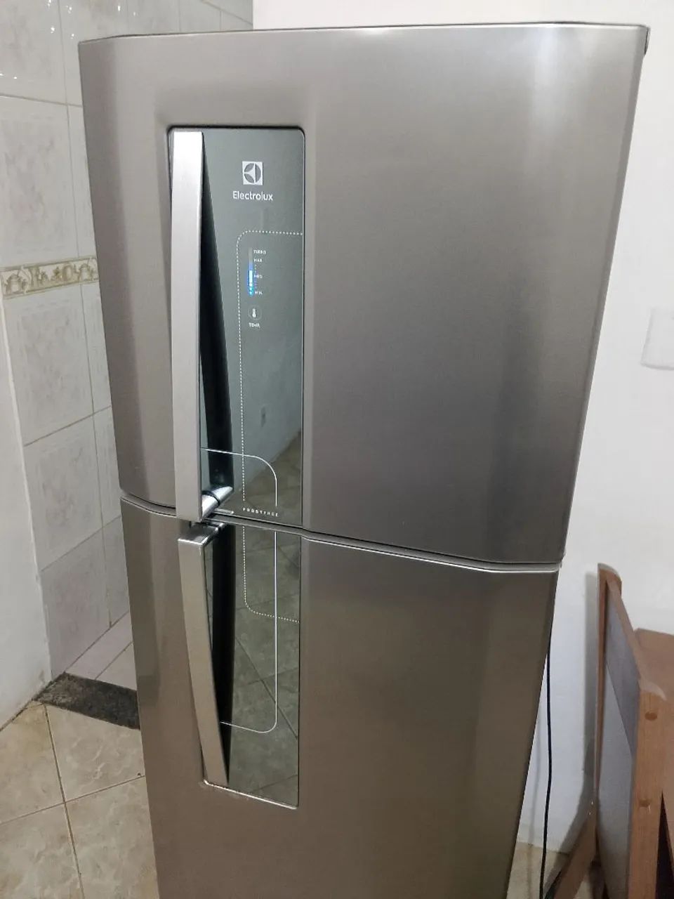 GELADEIRA ELETROLUX FROST FREE INOX ESCOVADO  - Foto 5