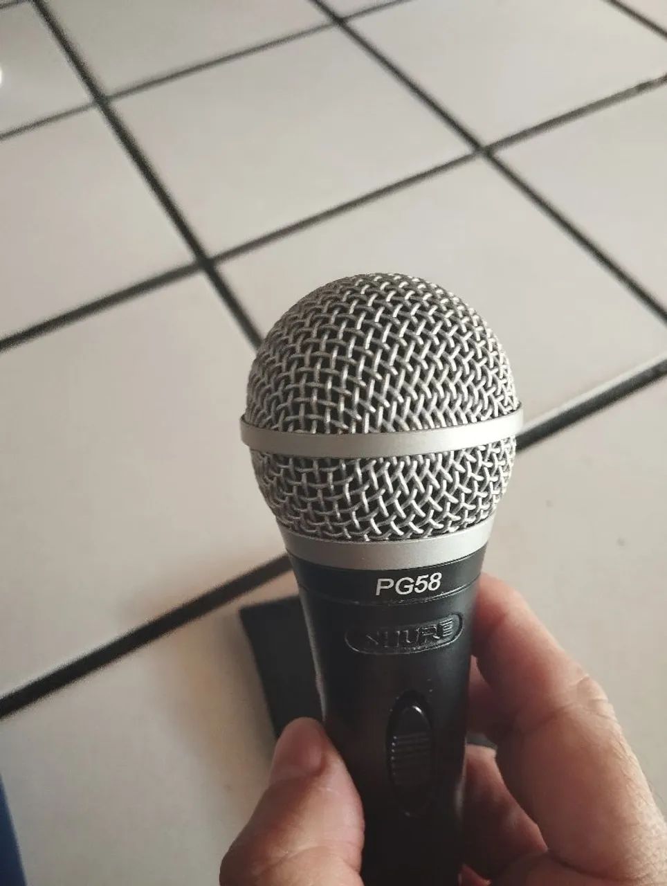 Microfone PG 58 Shure  - Foto 3