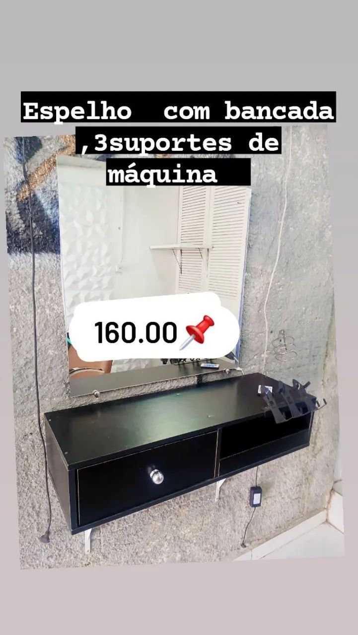 Espelho com bancada  - Foto 2