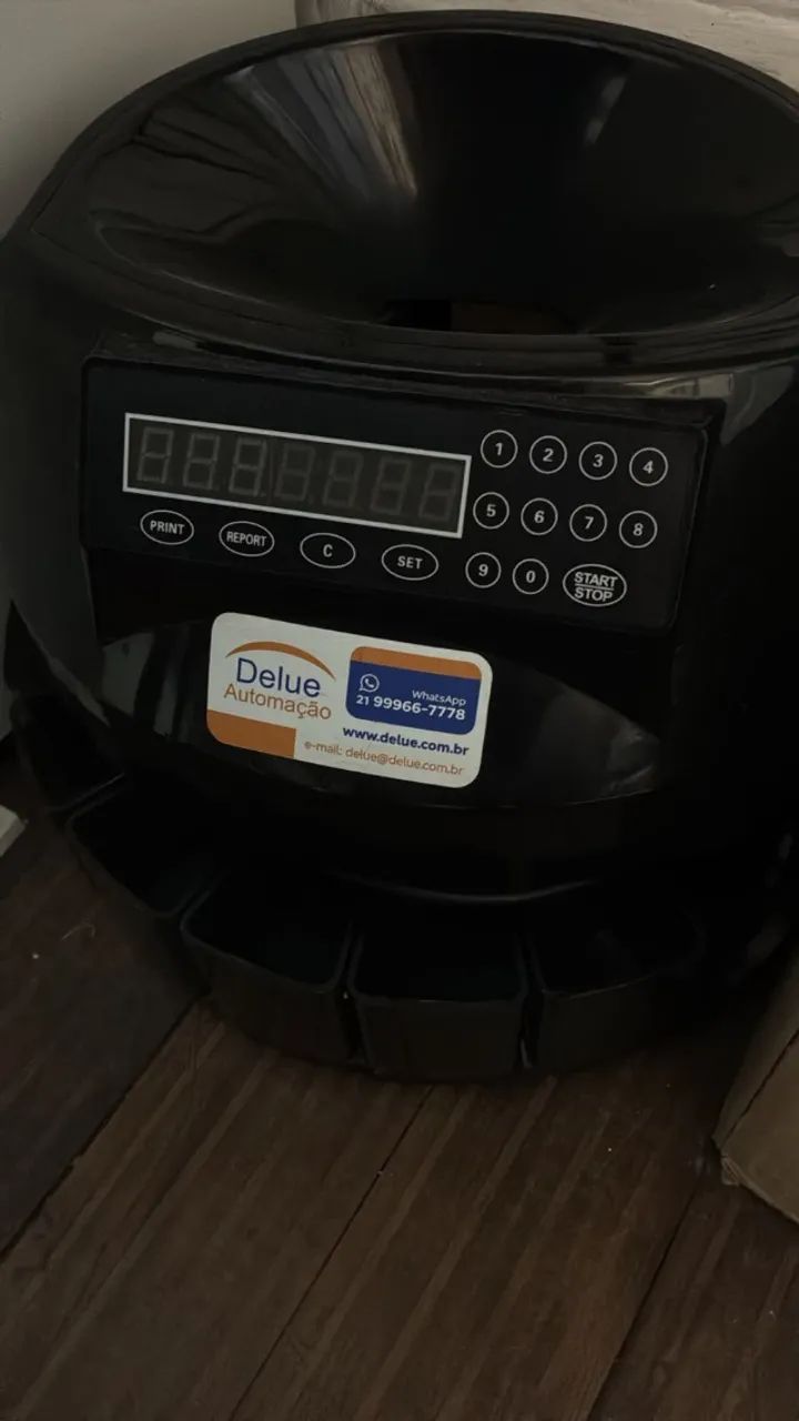 Contadora/Classificadora de Moedas Countertech GCS-650  - Foto 2