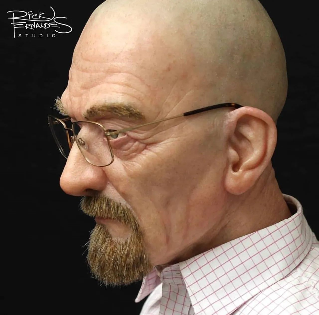 Walter White busto em silicone custom em tamanho real - Foto 2