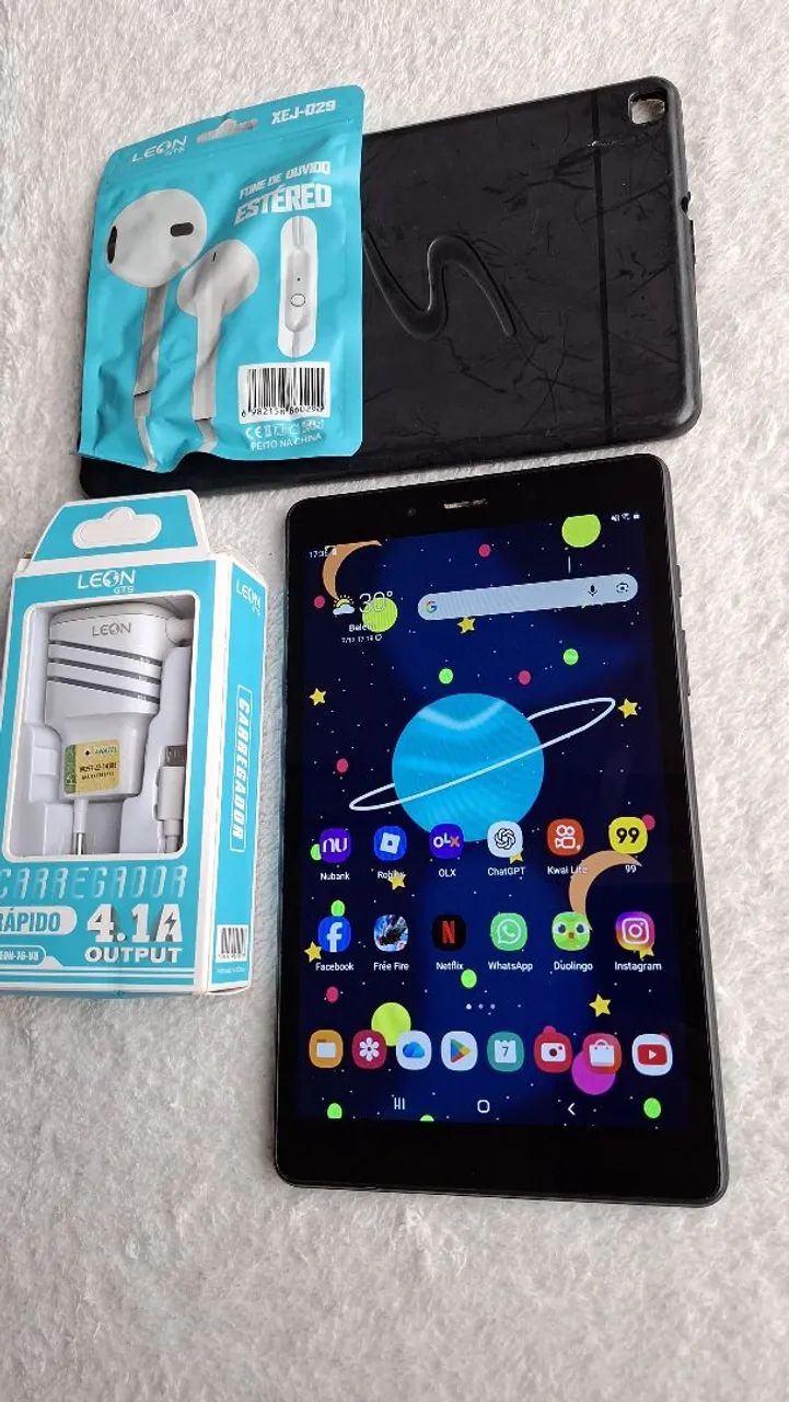 Tab A 8 polegadas tablet Samsung 32Gbs E Wifi 5G cm acessorios (Act cartao) - Foto 3