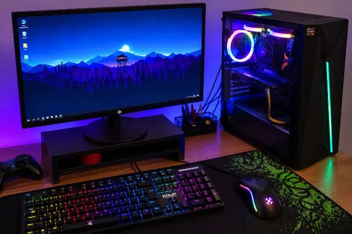 PC Gamer Completo - Ryzen 5 - DDR4 - Placa de Vídeo.