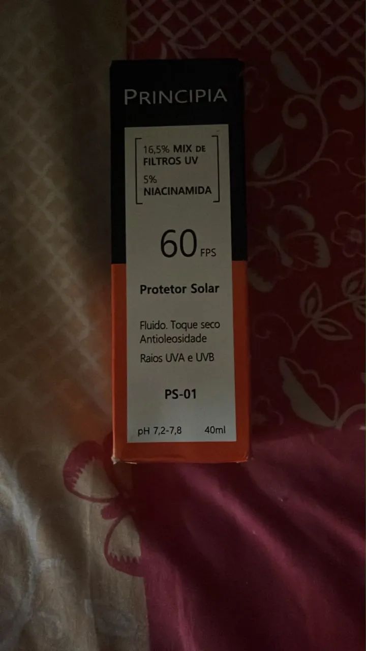 Protetor solar 60 principia