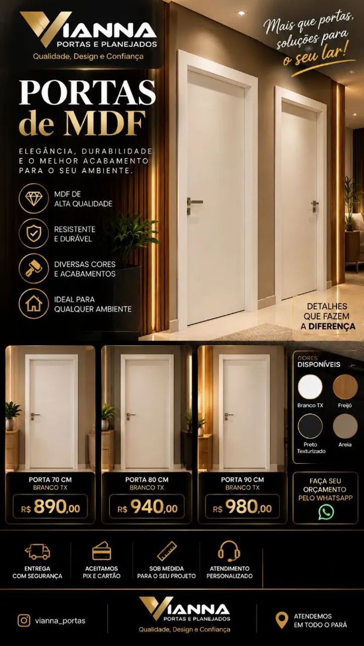Portas de MDF  - Foto 3