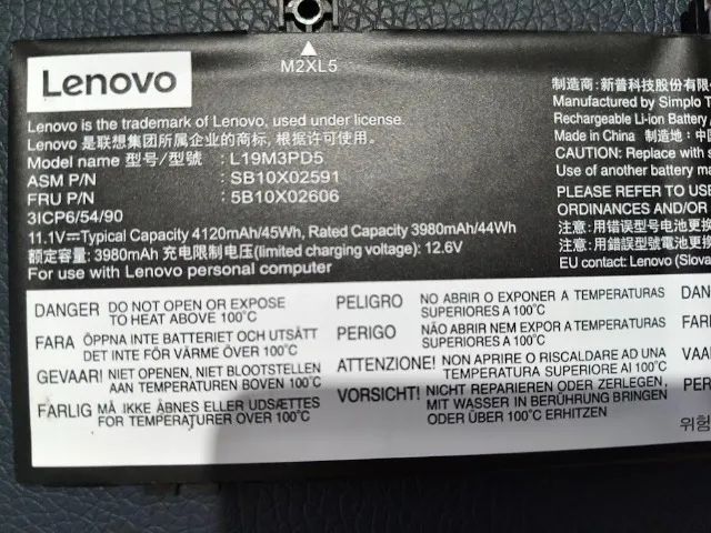 Bateria original Notebook Lenovo E14 gen2 (L19m3pd5 ) - Foto 4