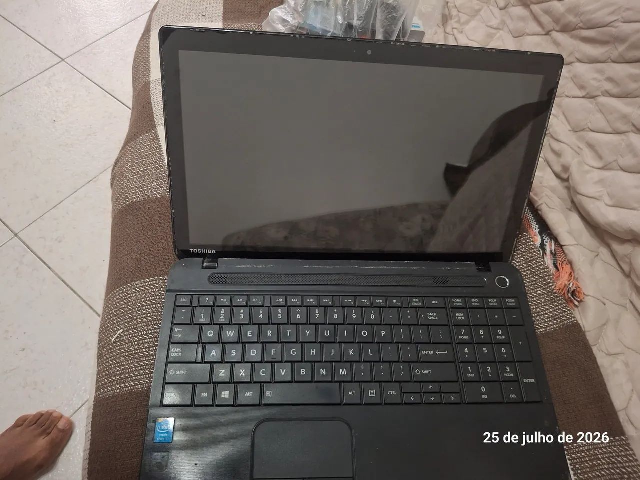 Notebook Toshiba Satélite 