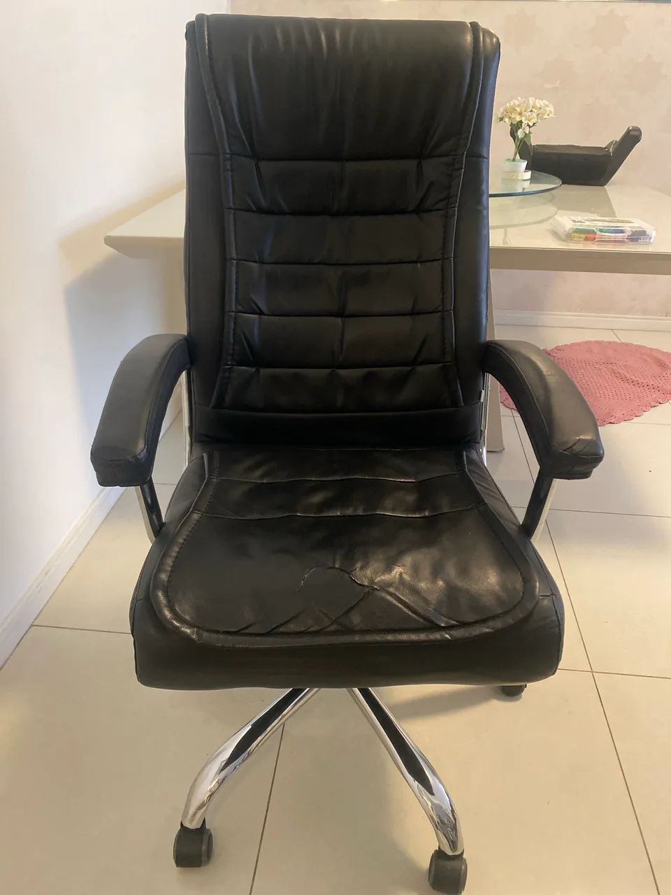 Cadeira Escritório Presidente - Foto 4