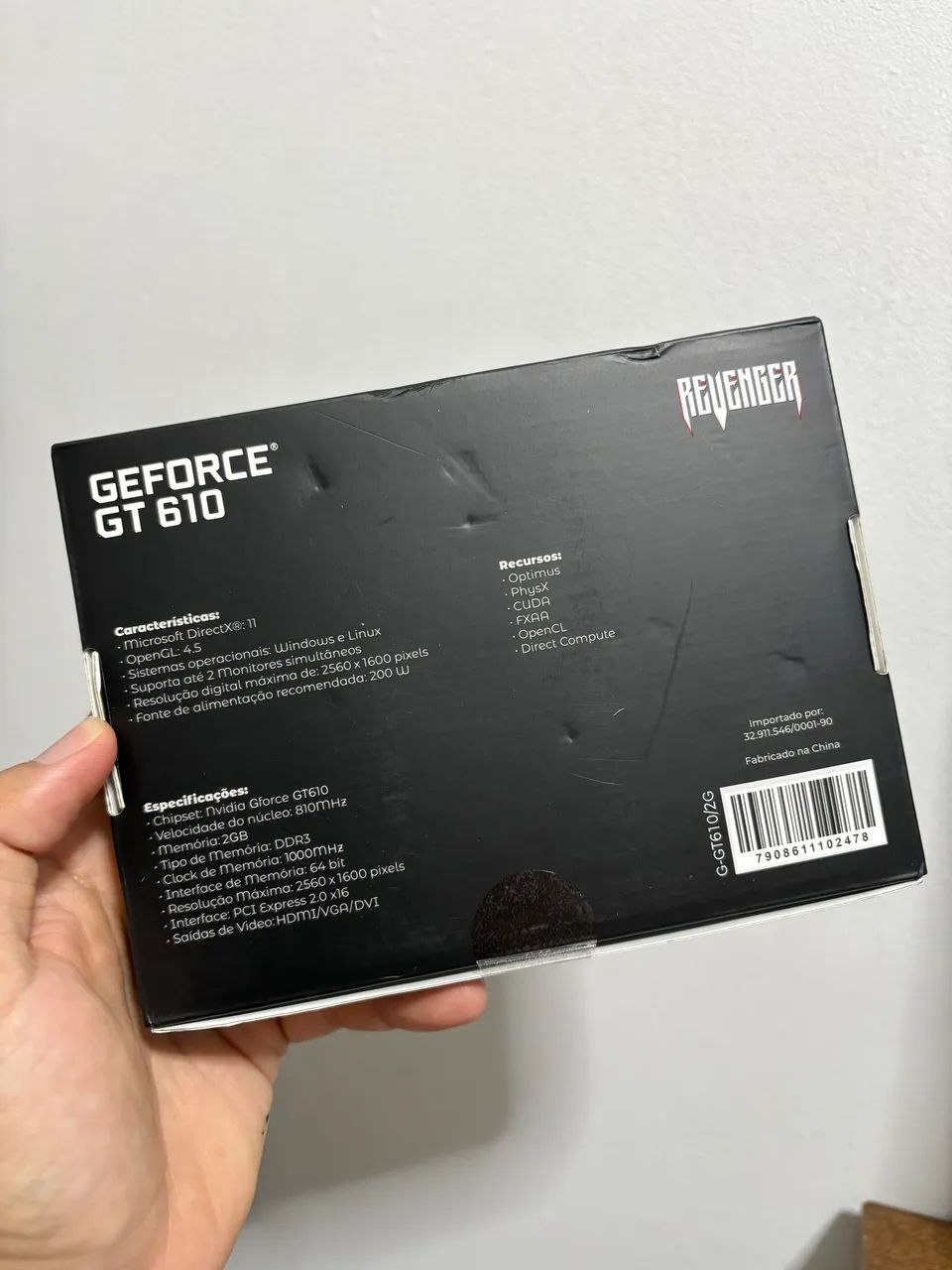 Placa De Vídeo Nvidia Ge Force Gt610 - Foto 2