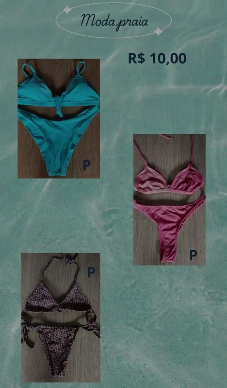 Roupas novas e semi novas moda praia/clube - Foto 3