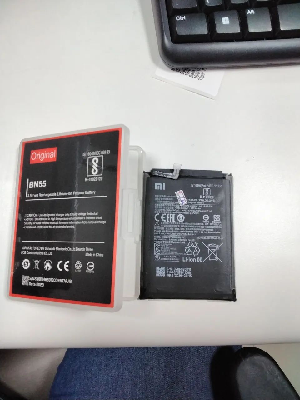 Bateria para redmi note 9S NOVA