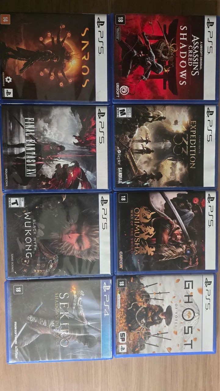 JOGOS PS5 