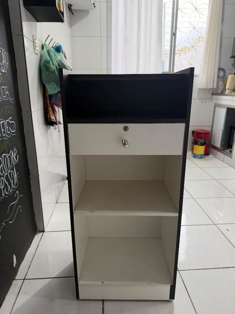 BALCÃO PRETO MULTIUSO  - Foto 4
