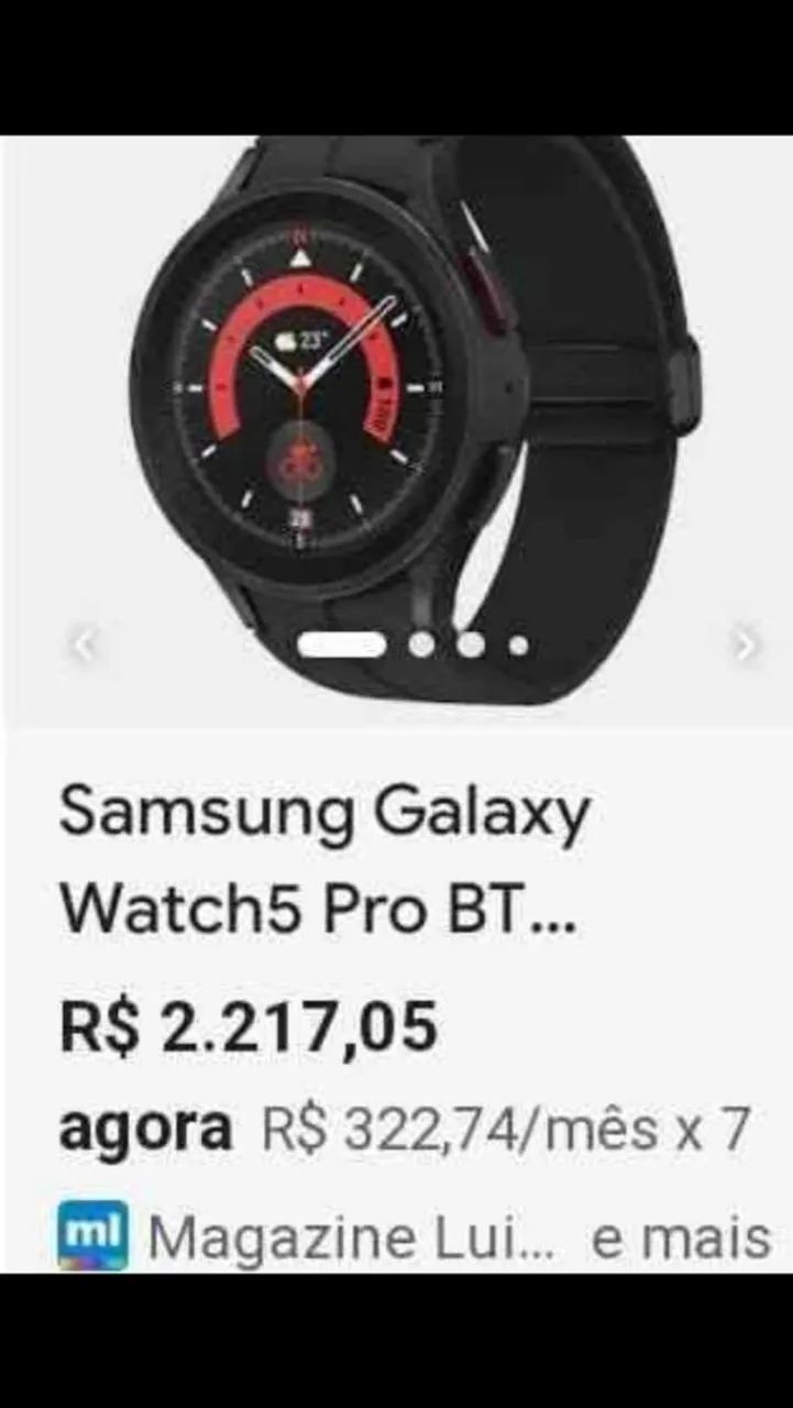 Relógio Galaxy 5 - Foto 3