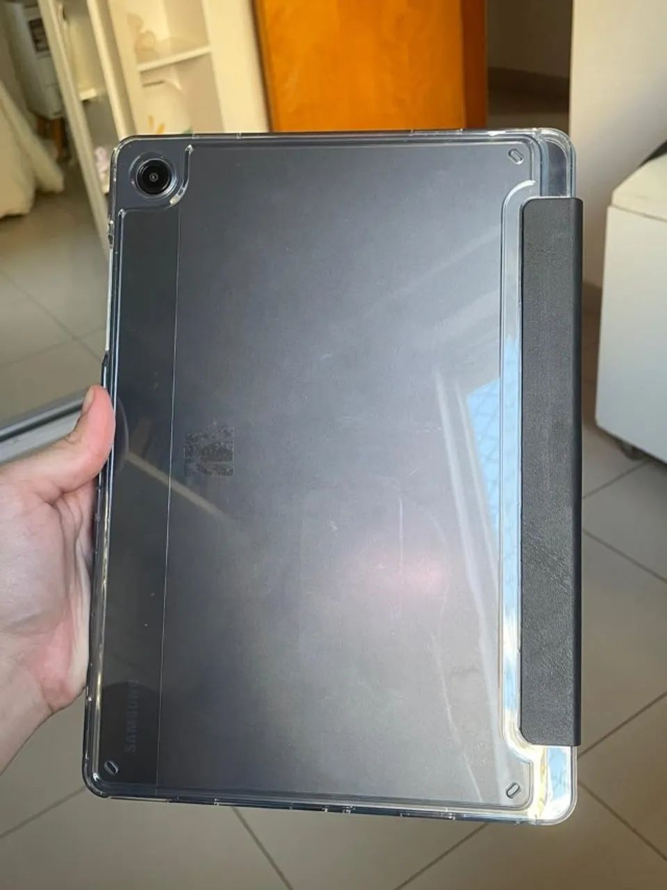 Galaxy Tab A9+ 5G 128GB com caneta e 2 capas - 1 mês de uso - Foto 2