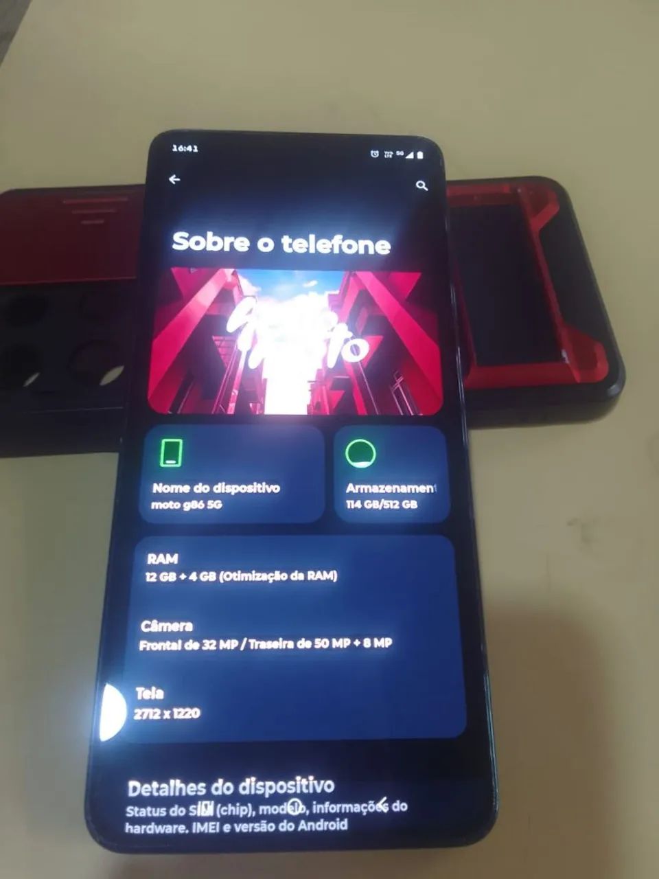 Motog86 5g  512 gb - Foto 3