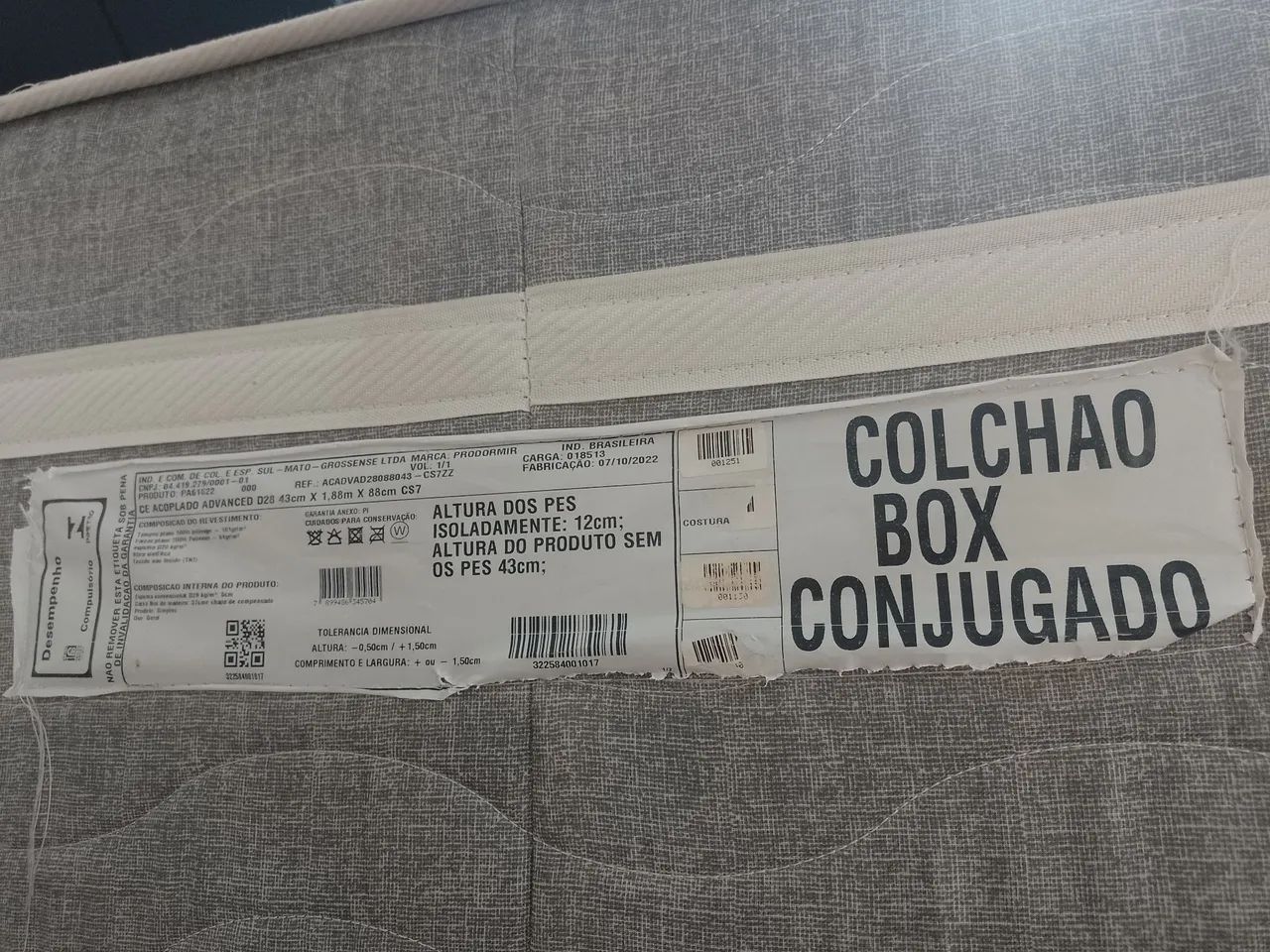 Cama Box Solteiro - Excelente estado - Foto 5