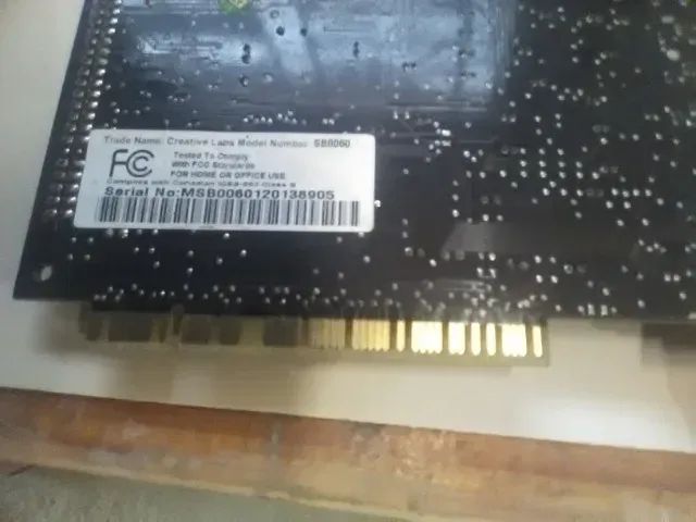 Placa De Som Sound Blaster Live! 5.1 Digital Model Sb0060 - Foto 2