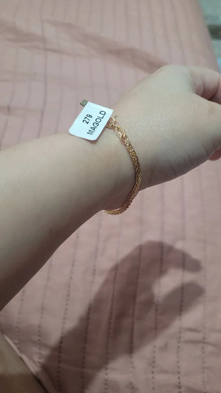 Pulseira Semi jóia Magold - Foto 3