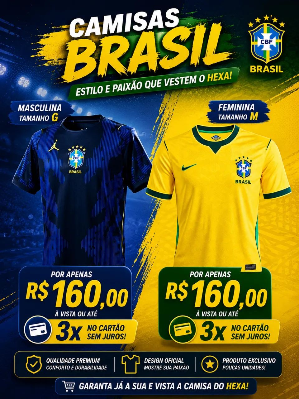 Camisa copa do mundo