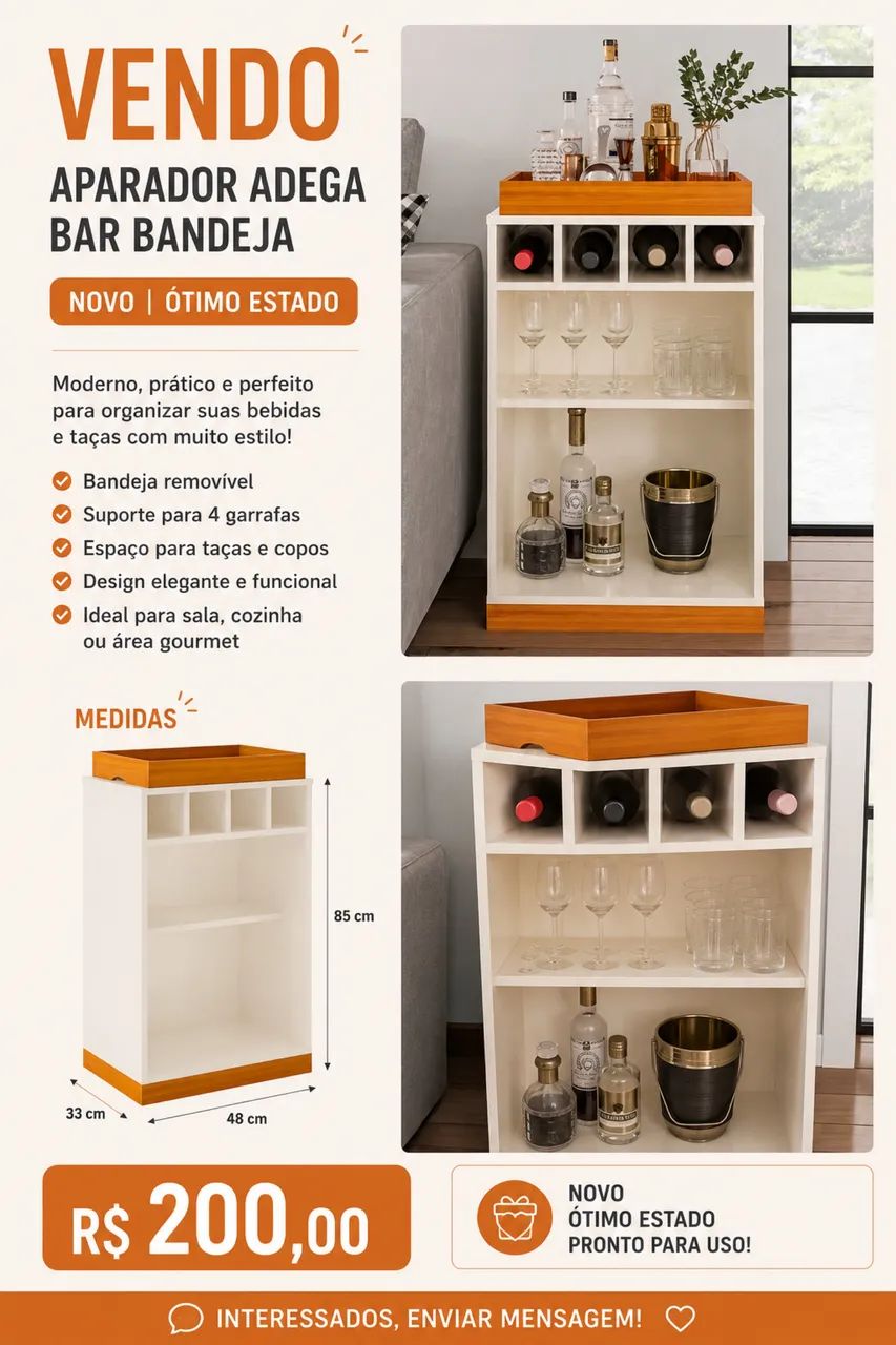 Aparador / adega  - Foto 3