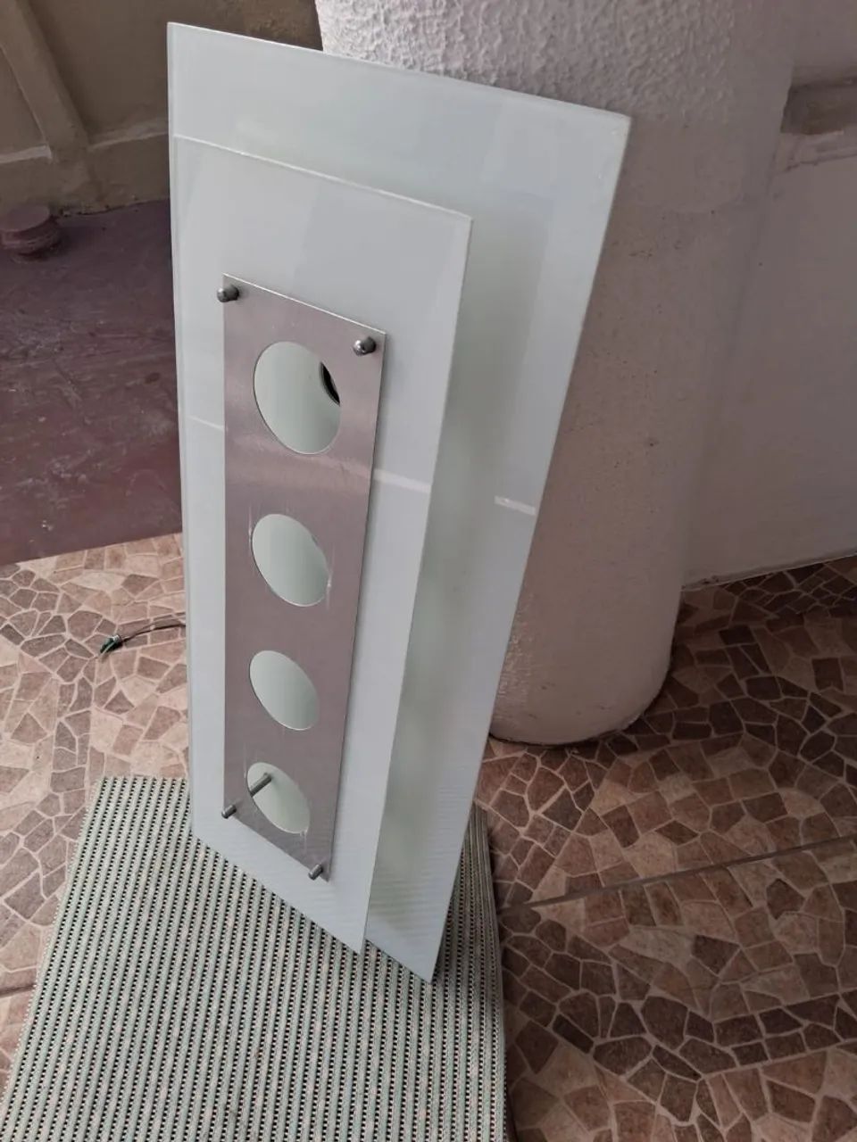 Luminária nova 