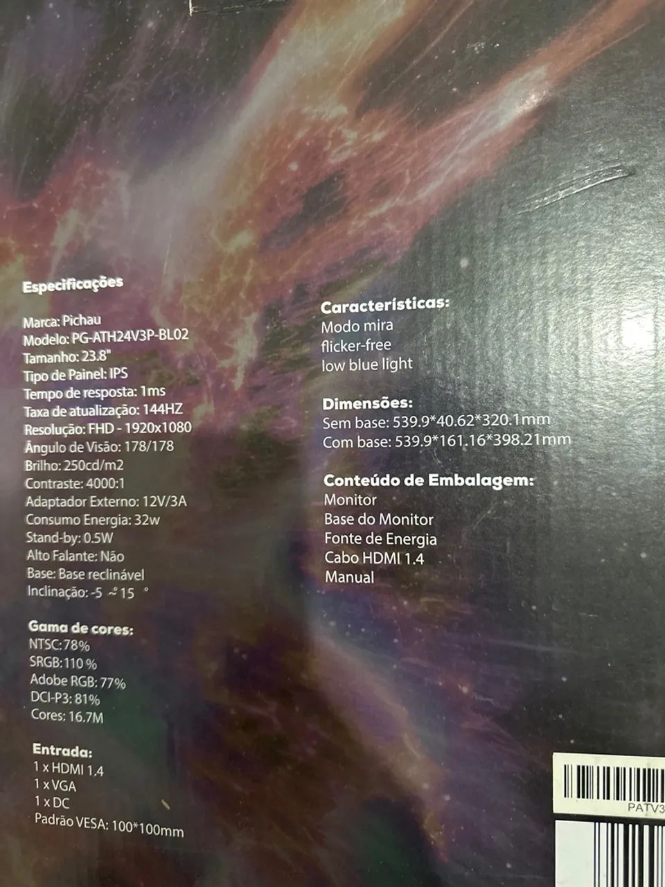 Monitor Gamer 144Hz - Foto 2