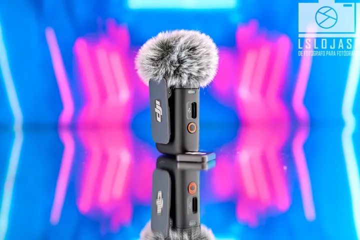 Microfone sem fio DJI Mic 2 Solo Bluetooth Osmo Pocket, Action, etc - Foto 2