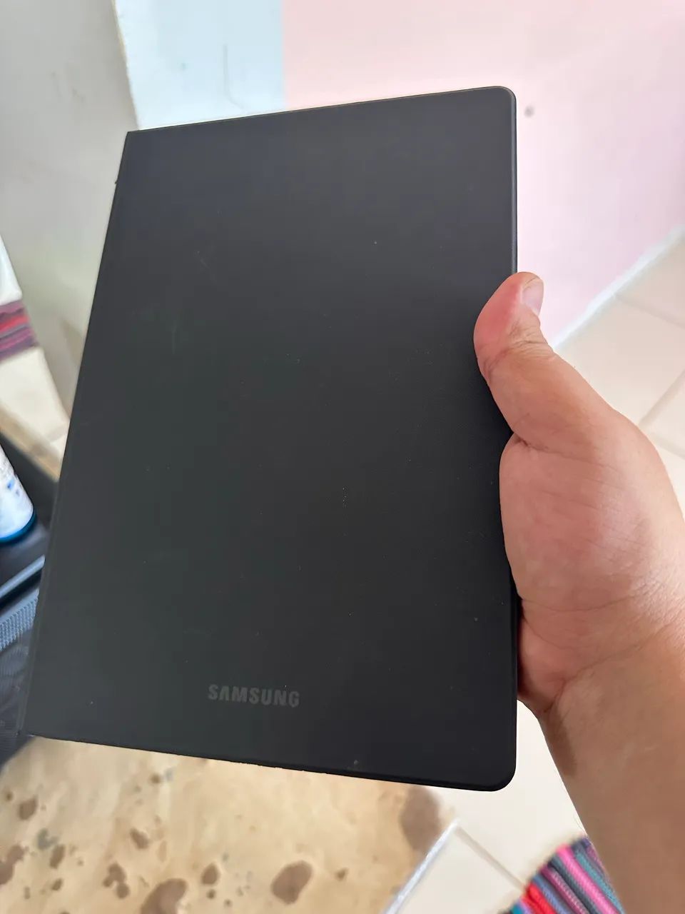 Tablet Samsung Galaxy S6 Lite (versão 4G + Wifi) impecável  - Foto 5