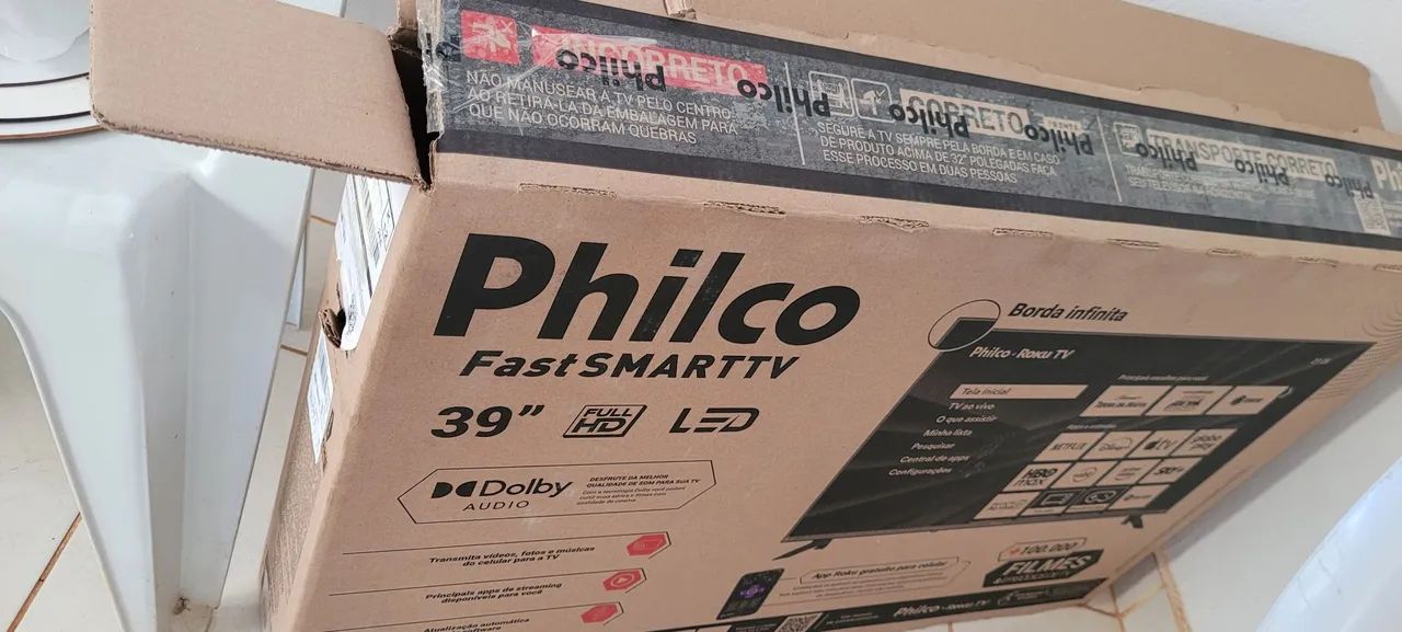 Smart Tv Philco 39 polegadas Nova - Foto 2