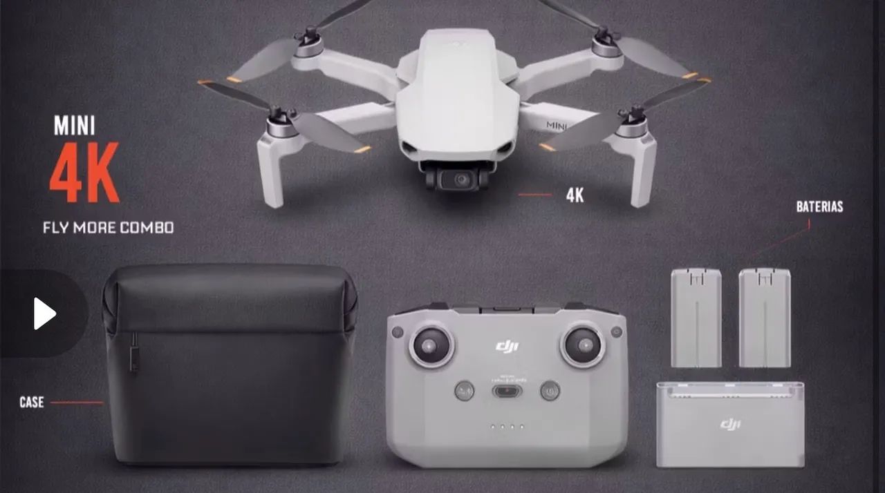 DRONE DJI MINI 4K COMBO FLY MORE