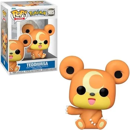 Boneco Funko Pop! Pokémon - Teddiursa
