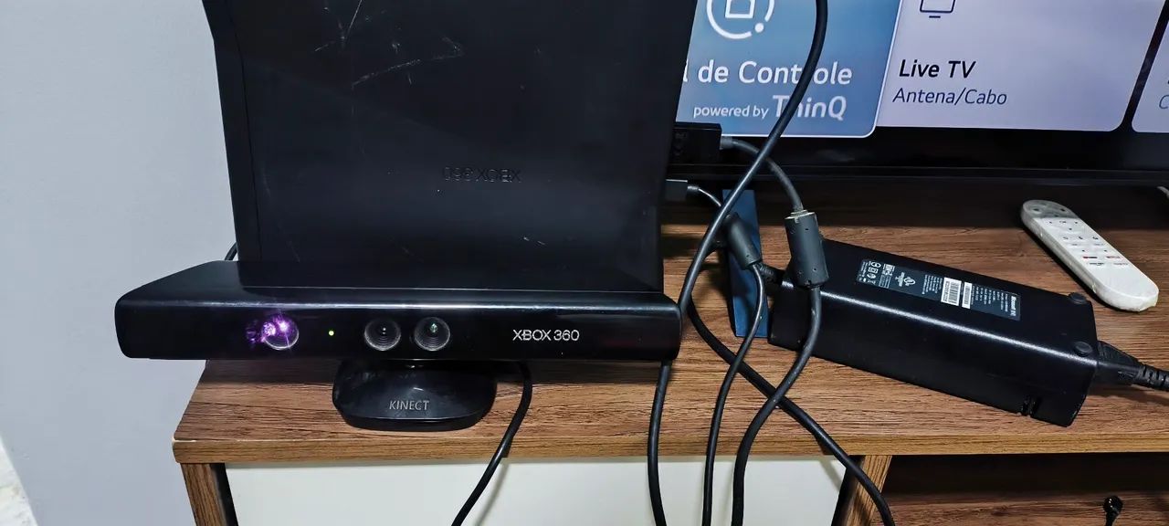 Xbox 360 com sensor kinect  - Foto 3