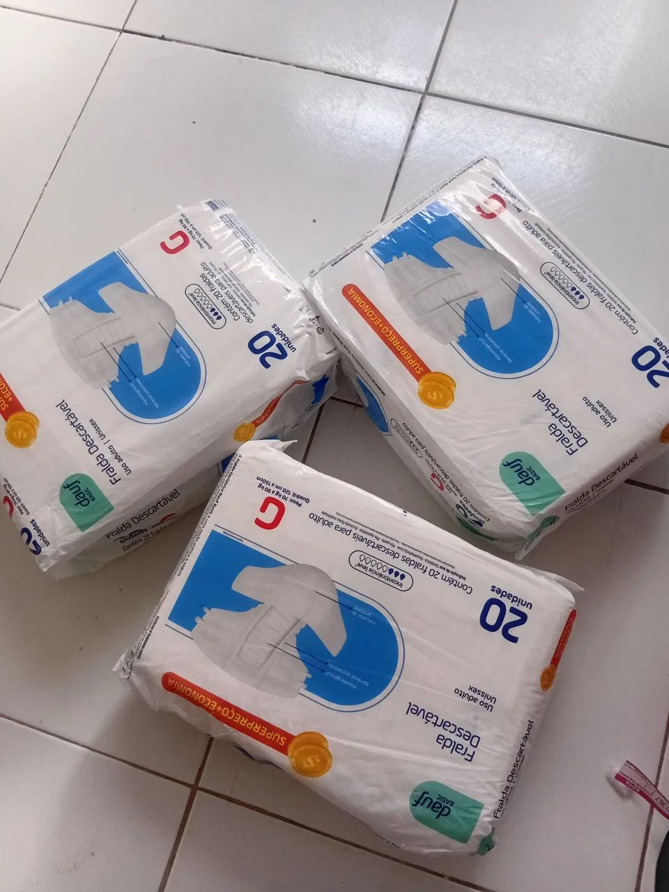 Fraldas geriátricas dauf 