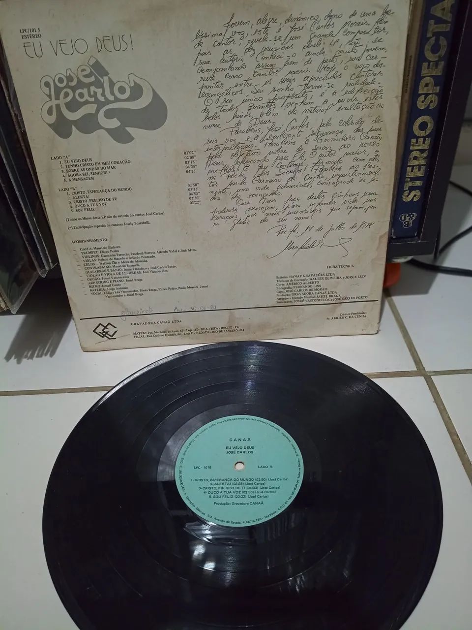 Lp José Carlos -eu vejo Deus - Foto 3
