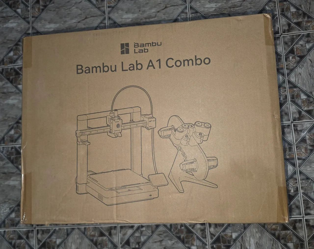 Impressora 3D Bambu Lab A1 COMBO  (NOVA LACRADA)