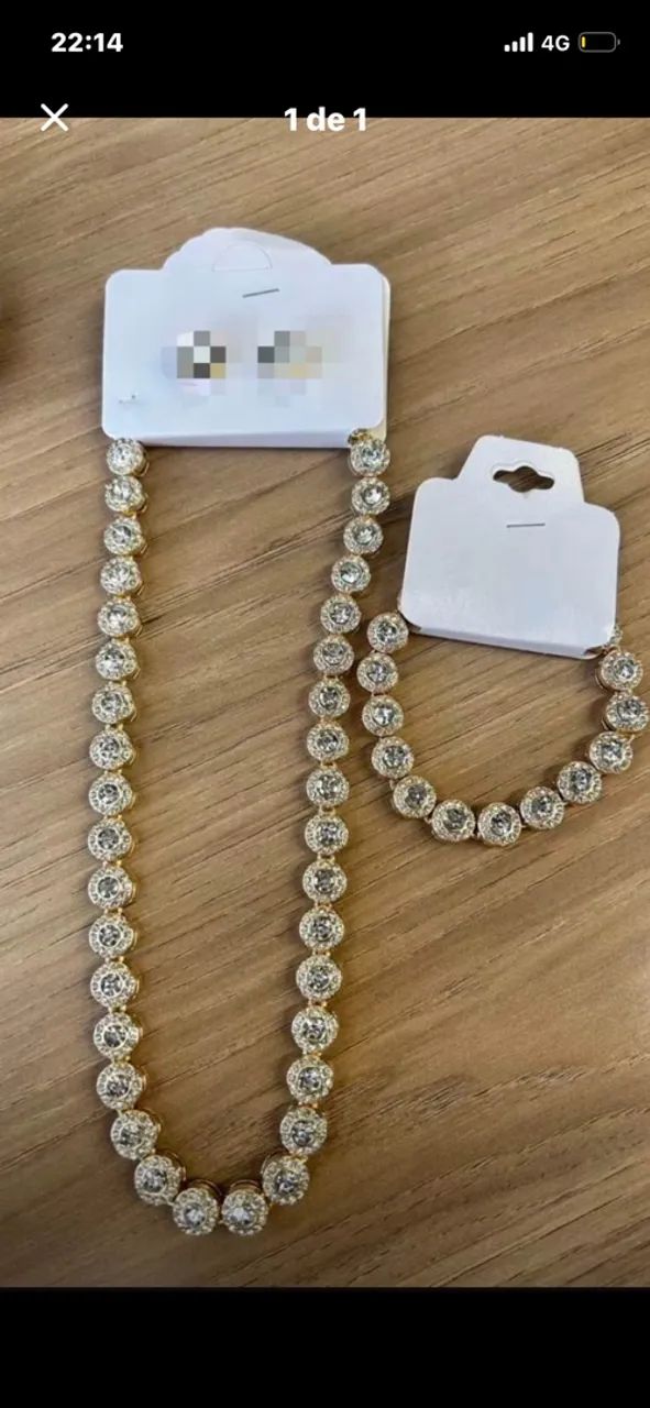 Colar e pulseira das blogueiras  - Foto 2