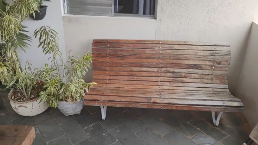 Banco de Madeira Para Quintal  - Foto 2