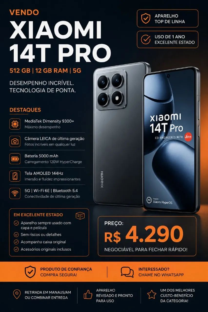 Xiaomi 14T pro 512GB