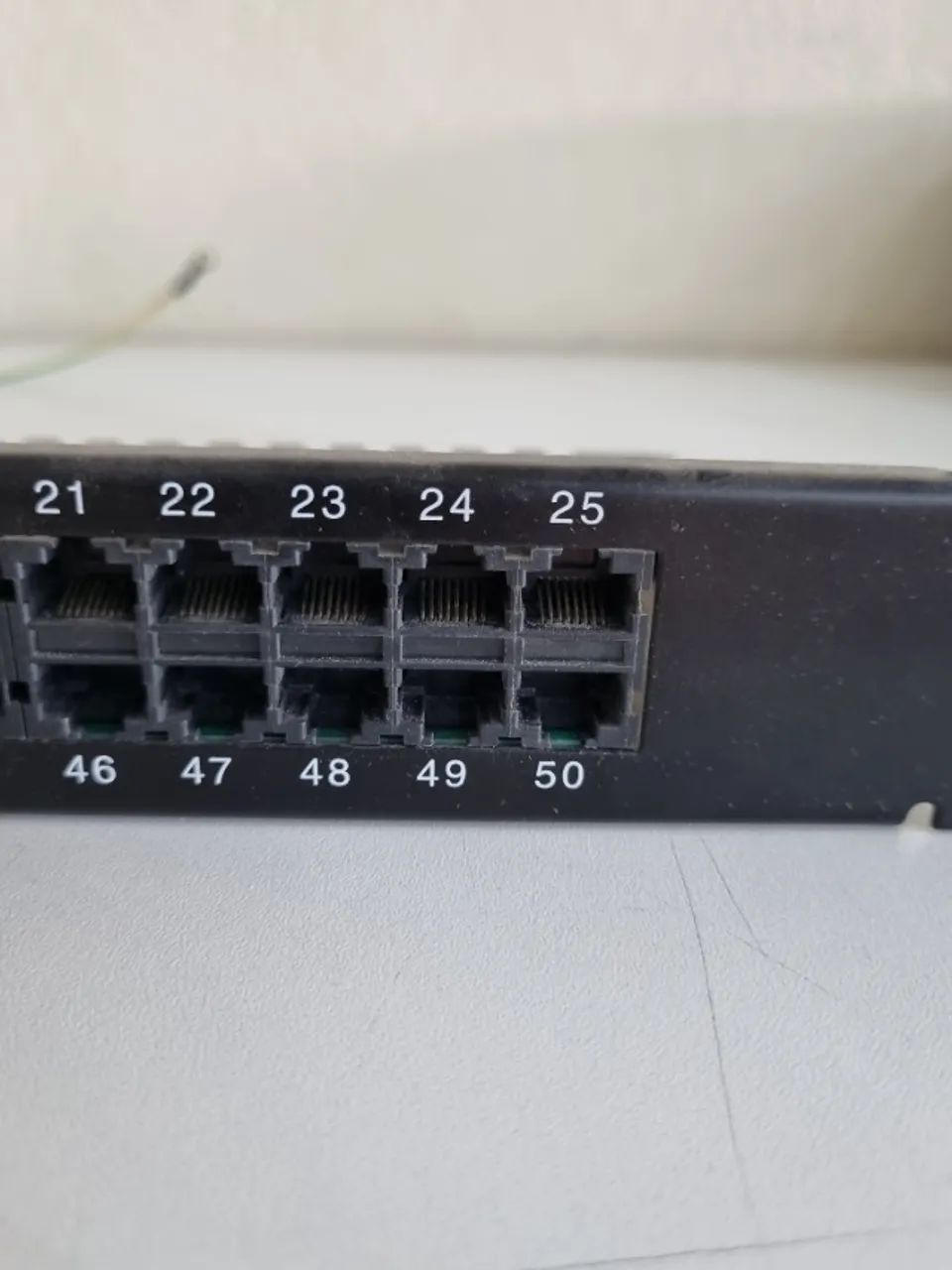 Voice Panel patch panel telefônico AD Connect 50 portas