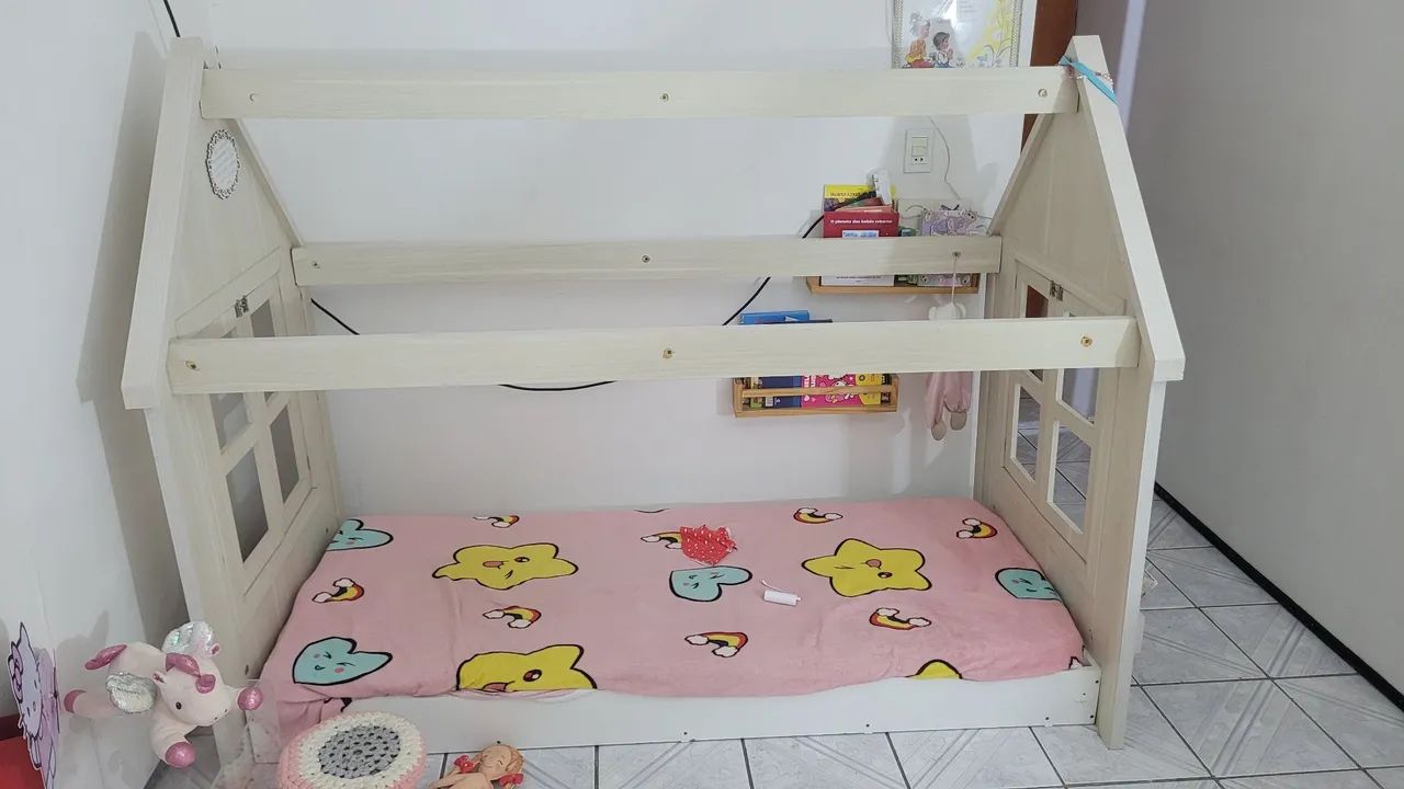 Cama em forma de casinha  - Foto 3